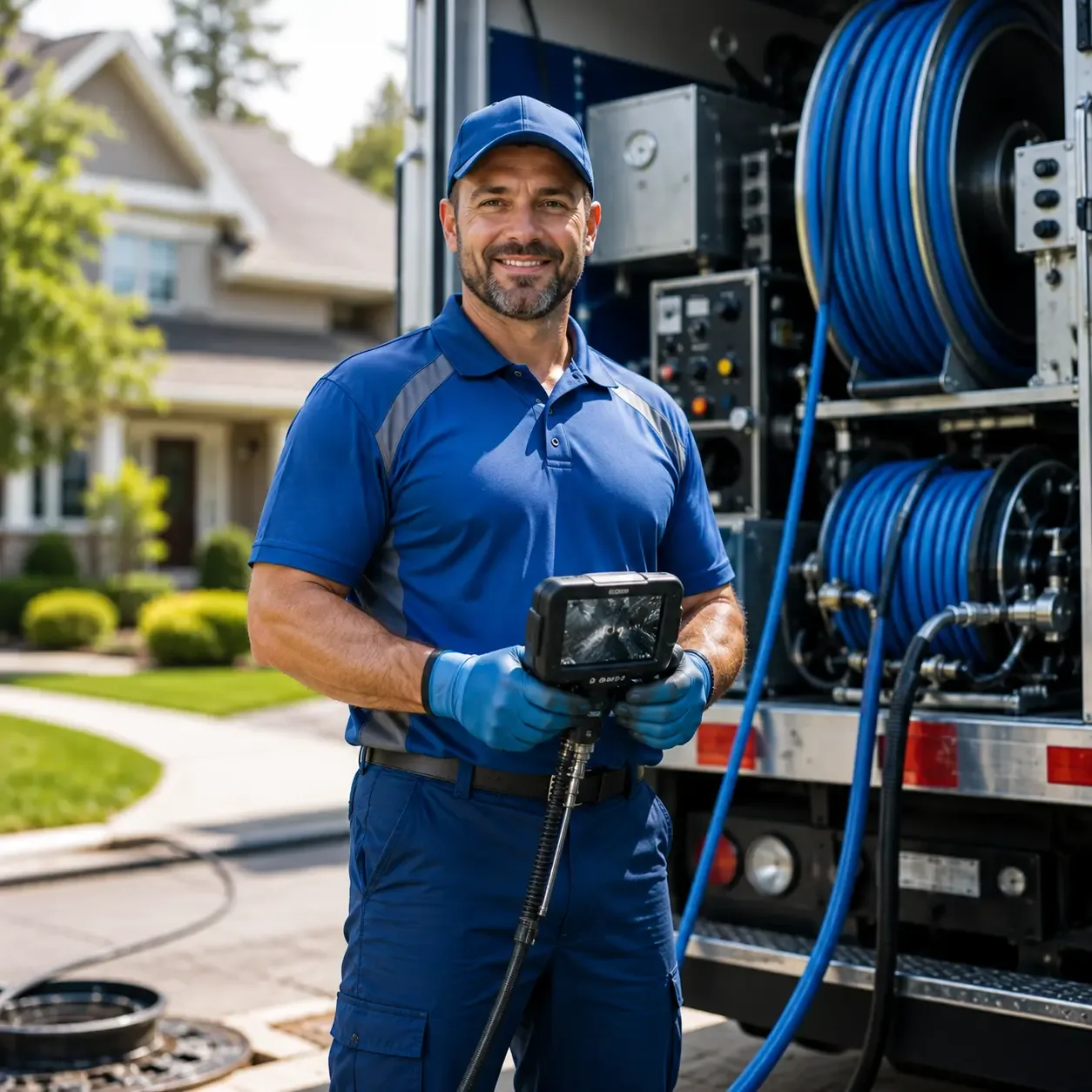 Local outdoor drain cleaning specialists in Hobson, TX
